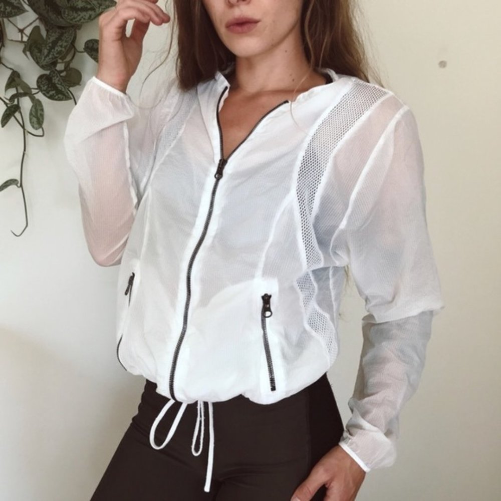 Alo Yoga White Jacket